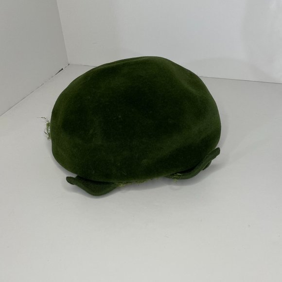 1940s/50s Vintage Riviera Velour Hat main image 8